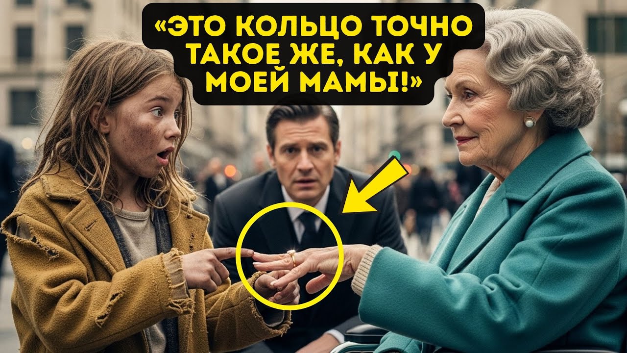 Бедная девочка сказала миллионерше: «У моей мамы такое же кольцо!» — и она разрыдалась!