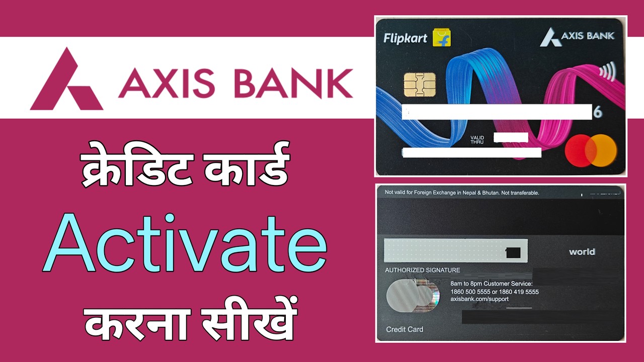 Axis Bank Renew Credit Card Activation | Axis Bank Credit Card Activate kaise kare |