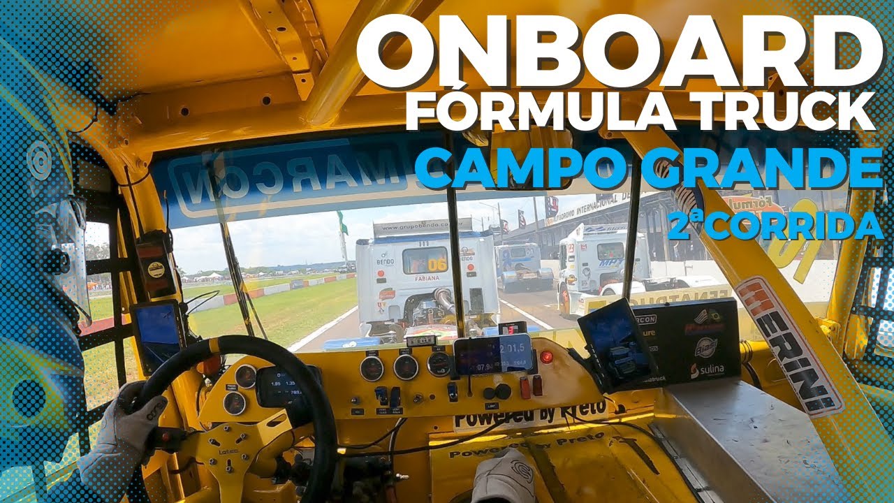 Onboard 8ª Etapa Fórmula Truck - Campo Grande