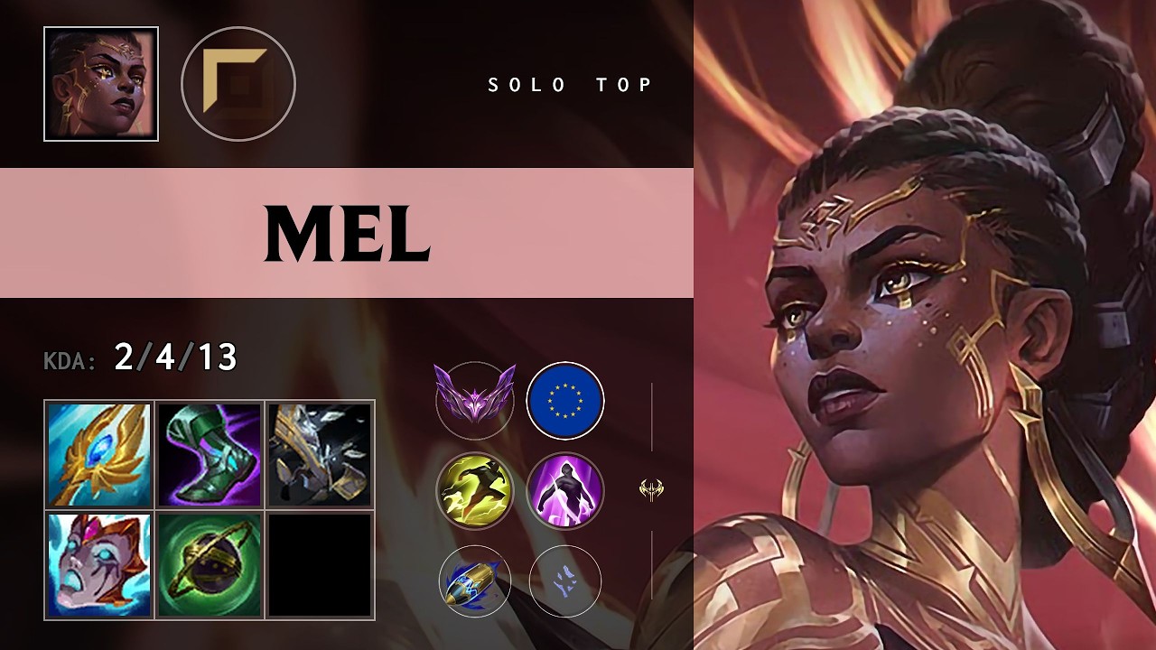 Mel Top vs Dr. Mundo - EUW Master Patch 26.15