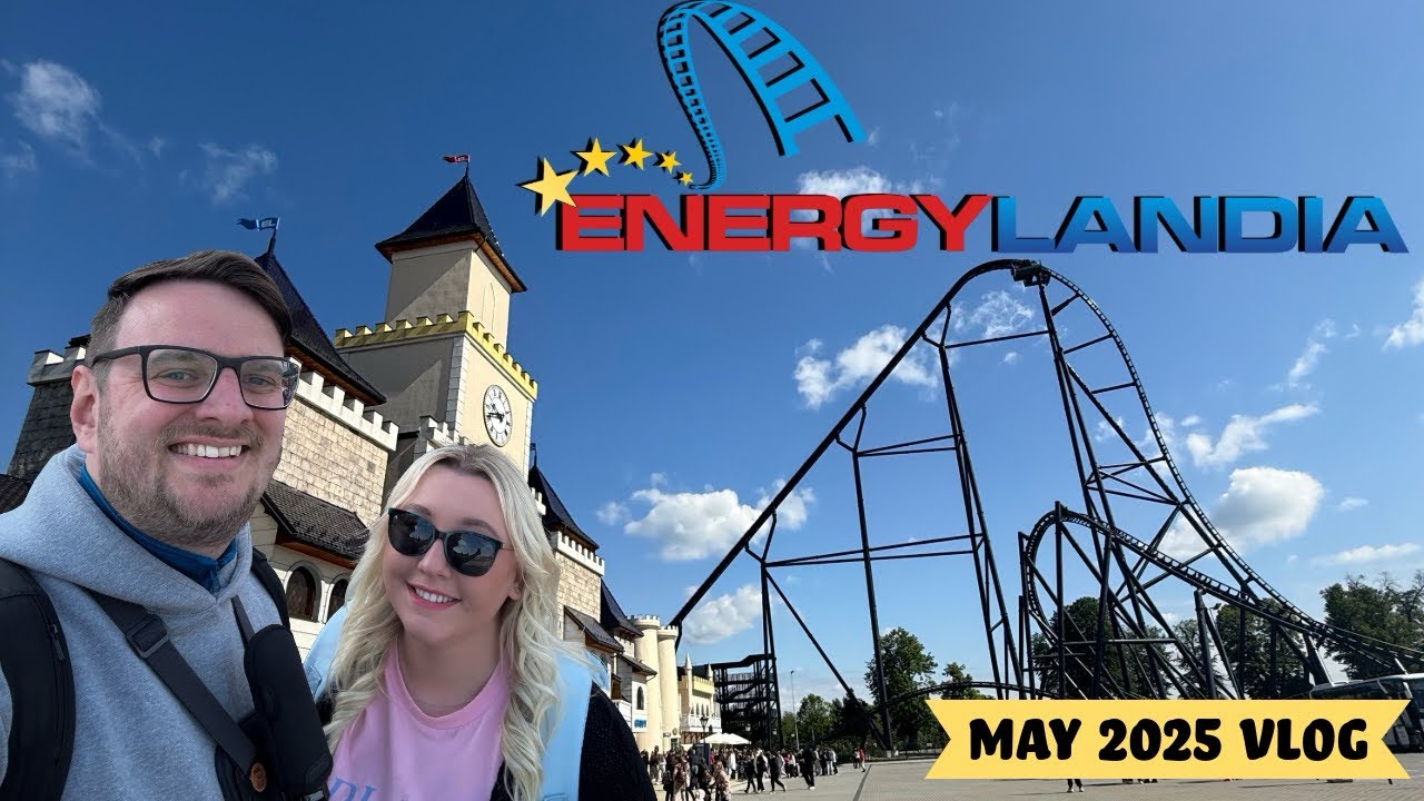 Our FIRST Time at Energylandia Poland! | 2-Day Vlog | Ride POV’s | May 2025