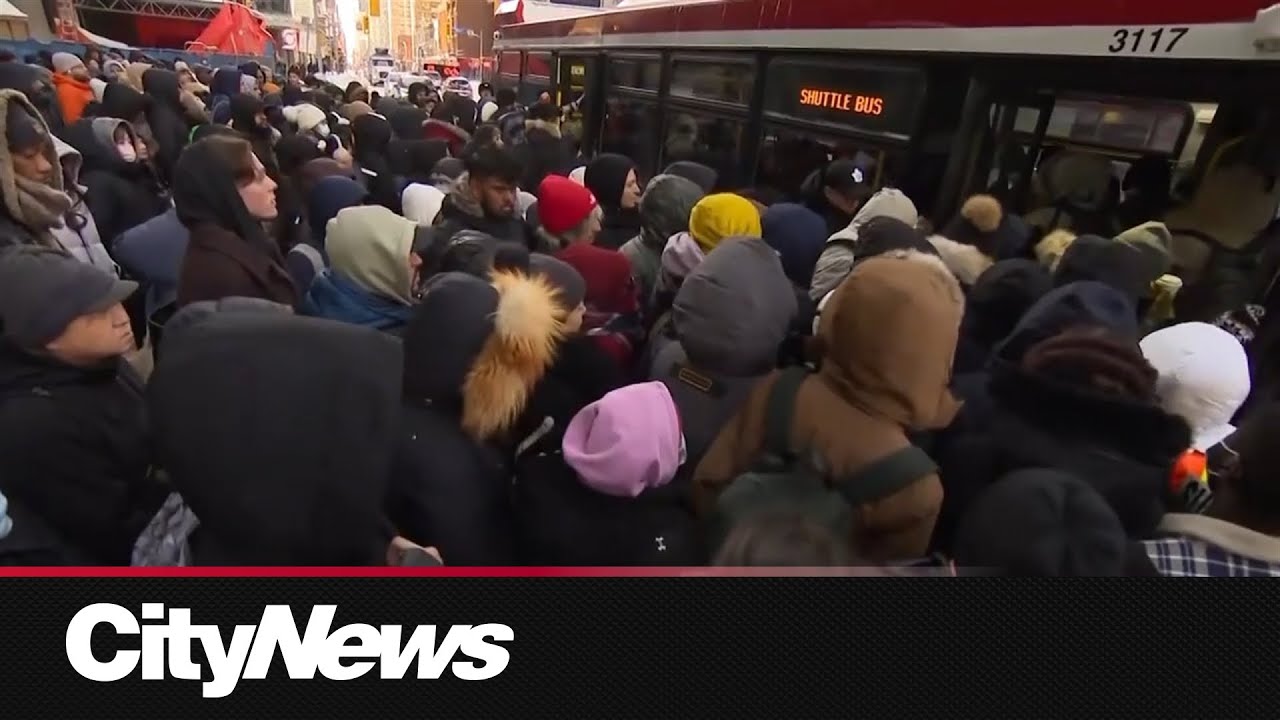 Snow forces shutdown of sections of Toronto subway