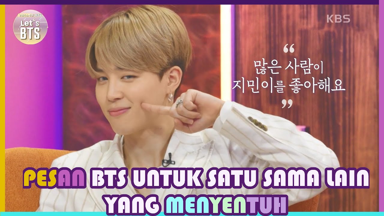 Pesan Menyentuh BTS Untuk Satu Sama Lain |Let's BTS!|SUB INDOl 210329 Siaran KBS WORLD TV|