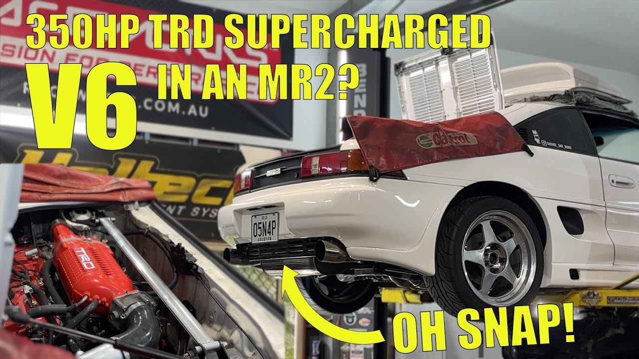 Ох, бац! 350-сильный V6 с наддувом в MR2?!