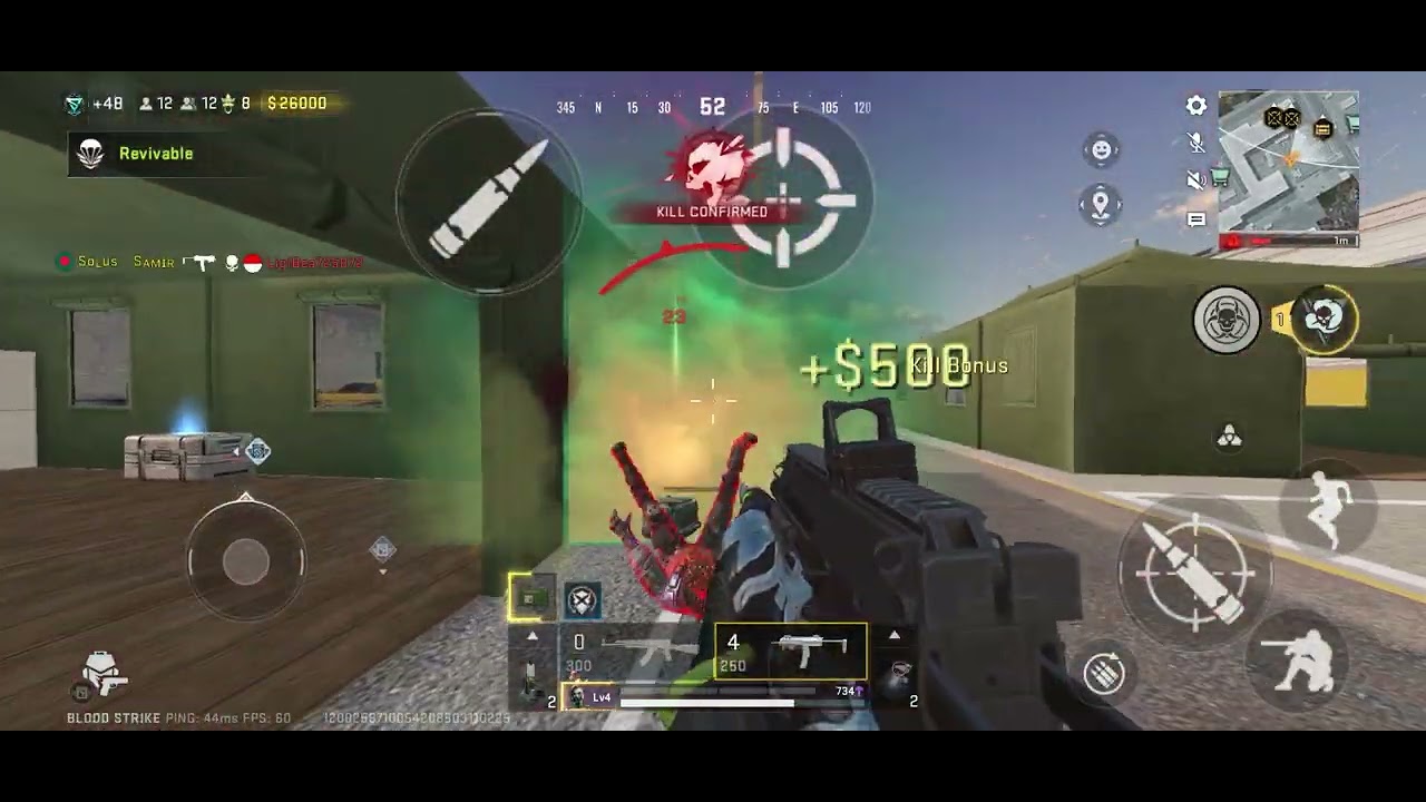 Blood Strike Mobile Gameplay Ultra Graphics || I Phone 11|| SAMIR GAMING 2.1