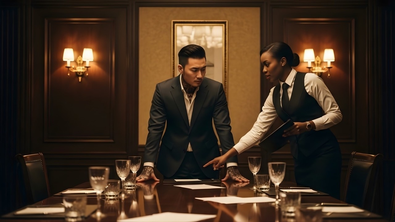 &ldquo;Excuse Me Sir, This Clause Is a Trap,&rdquo; Said the Black Waitress&mdash;the Korean Mafia Boss Face Darkens