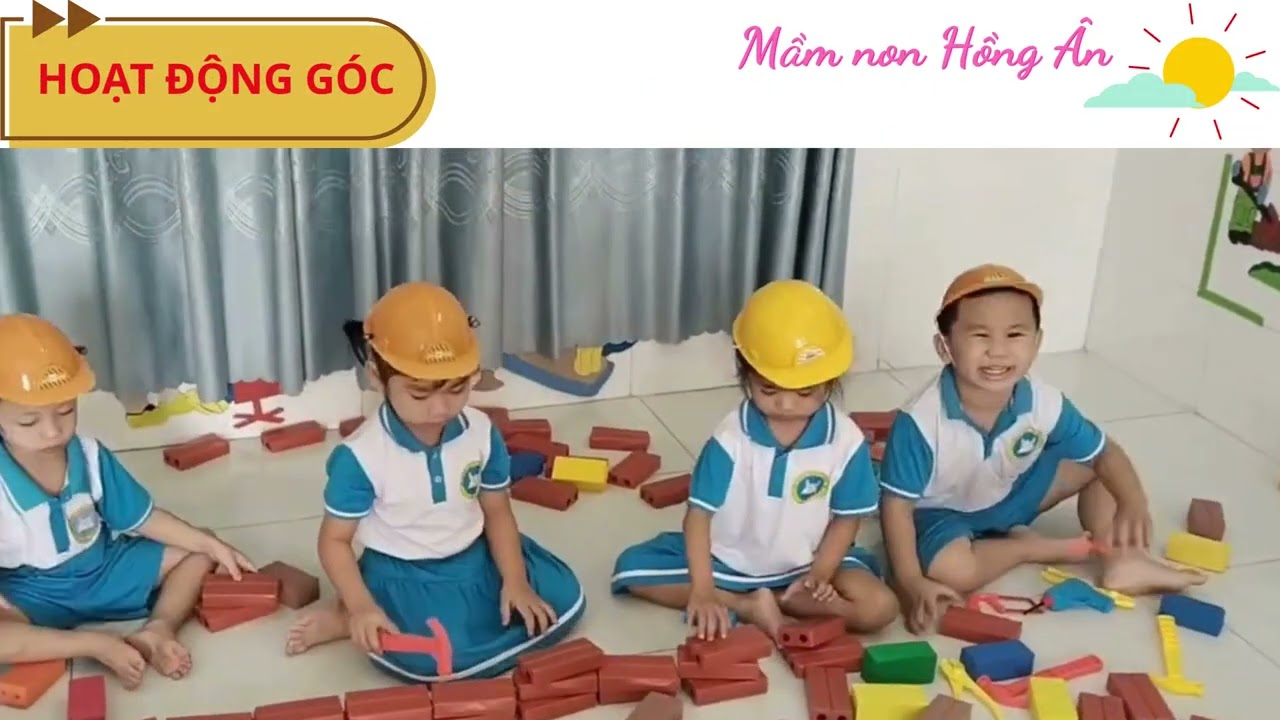HOẠT ĐỘNG Ở TRƯỜNG MẦM NON HỒNG ÂN LONG ĐIỀN CỦA BÉ
