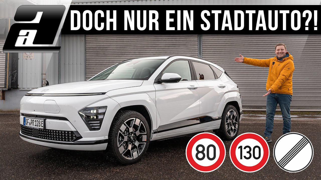 2024 Hyundai Kona Electric (64,4kWh) | SO viel verbraucht er wirklich! | 80 vs 130 vs VOLLGAS