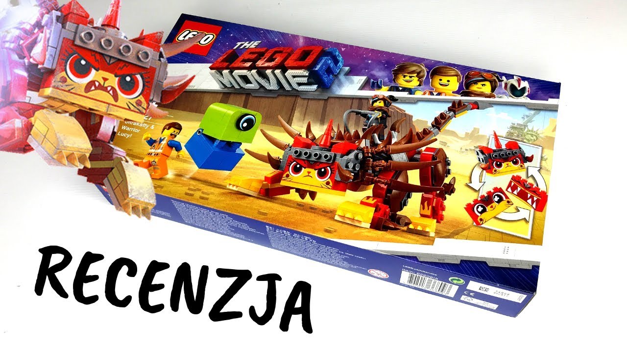 THE LEGO MOVIE 2 70827 - ULTRAKOCIA I LUCY WOJOWNICZKA - RECENZJA