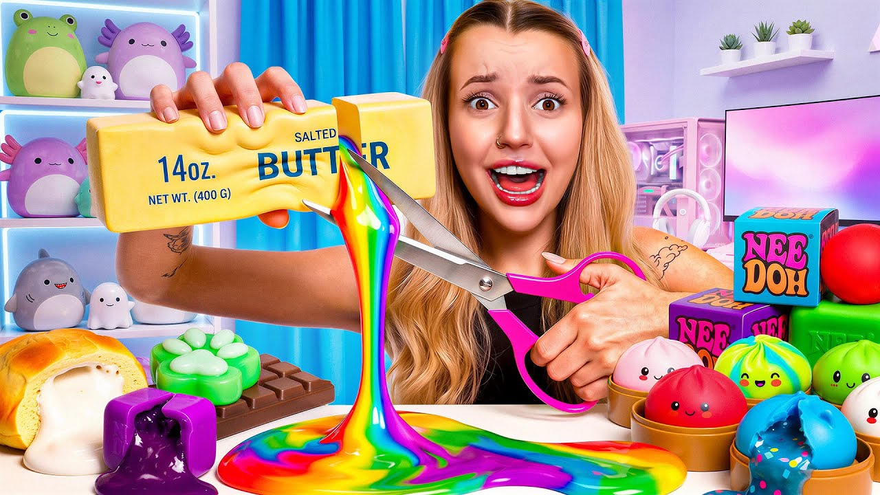 NISZCZĘ VIRALOWE SQUISHY! 😮🌈