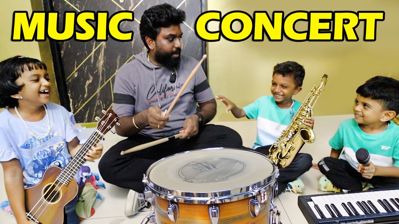 இசை மழையில் நனைய தயாரா😂  Rockstar Kids