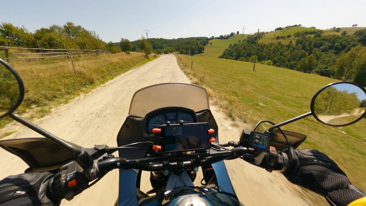 OFF ROAD ADVENTURE RIDE | Honda Transalp Enduro | Pure Sound