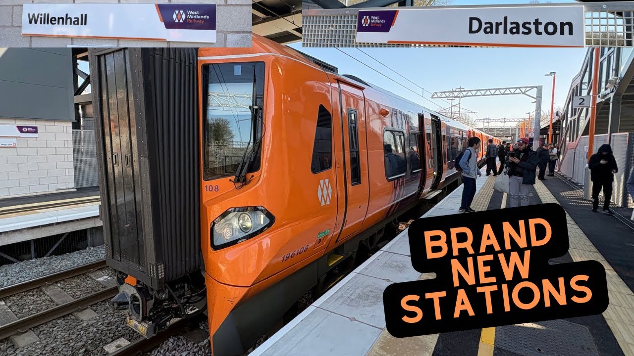 Willenhall & Darlaston Stations Are Now Open! 