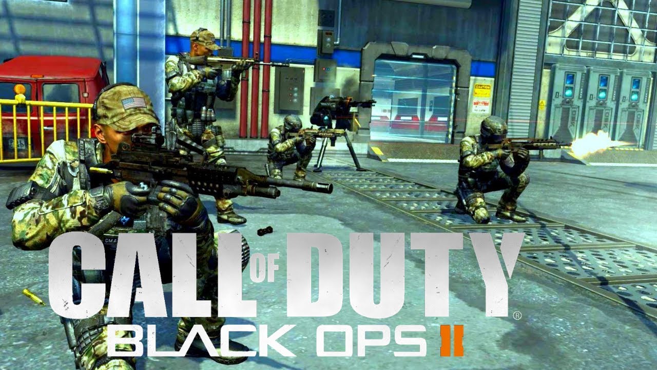 Call of Duty Black Ops 2 Strike Force combat with Eagle Squad NPCs
