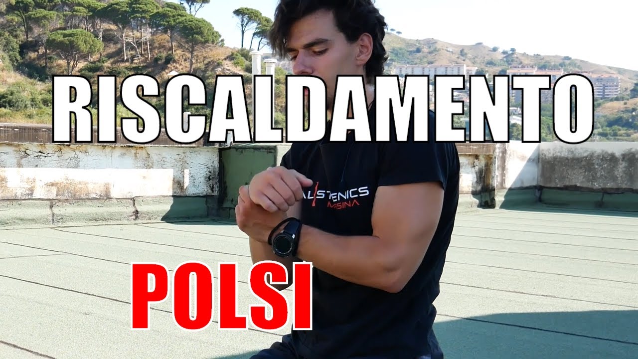 Come riscaldare i polsi prima della verticale