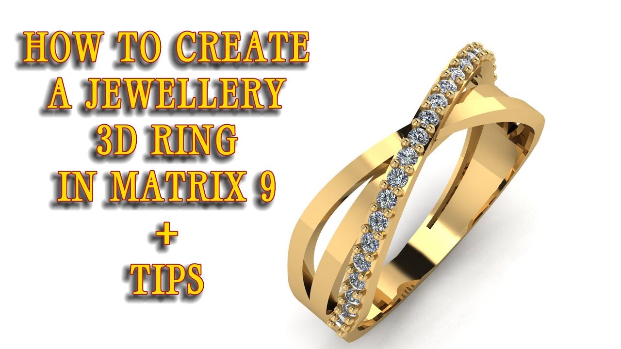 💎 Easy Jewelry Ring Design in matrix 9 – Step-by-Step for Beginners