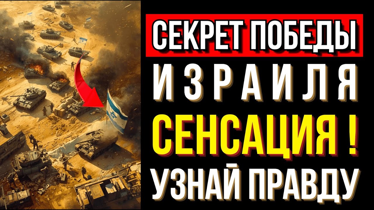 ВОЙНА СУДНОГО ДНЯ — как выжили? ИИ нашёл СЕКРЕТНОЕ оружие ЦАХАЛ. Его скрывали 50 лет