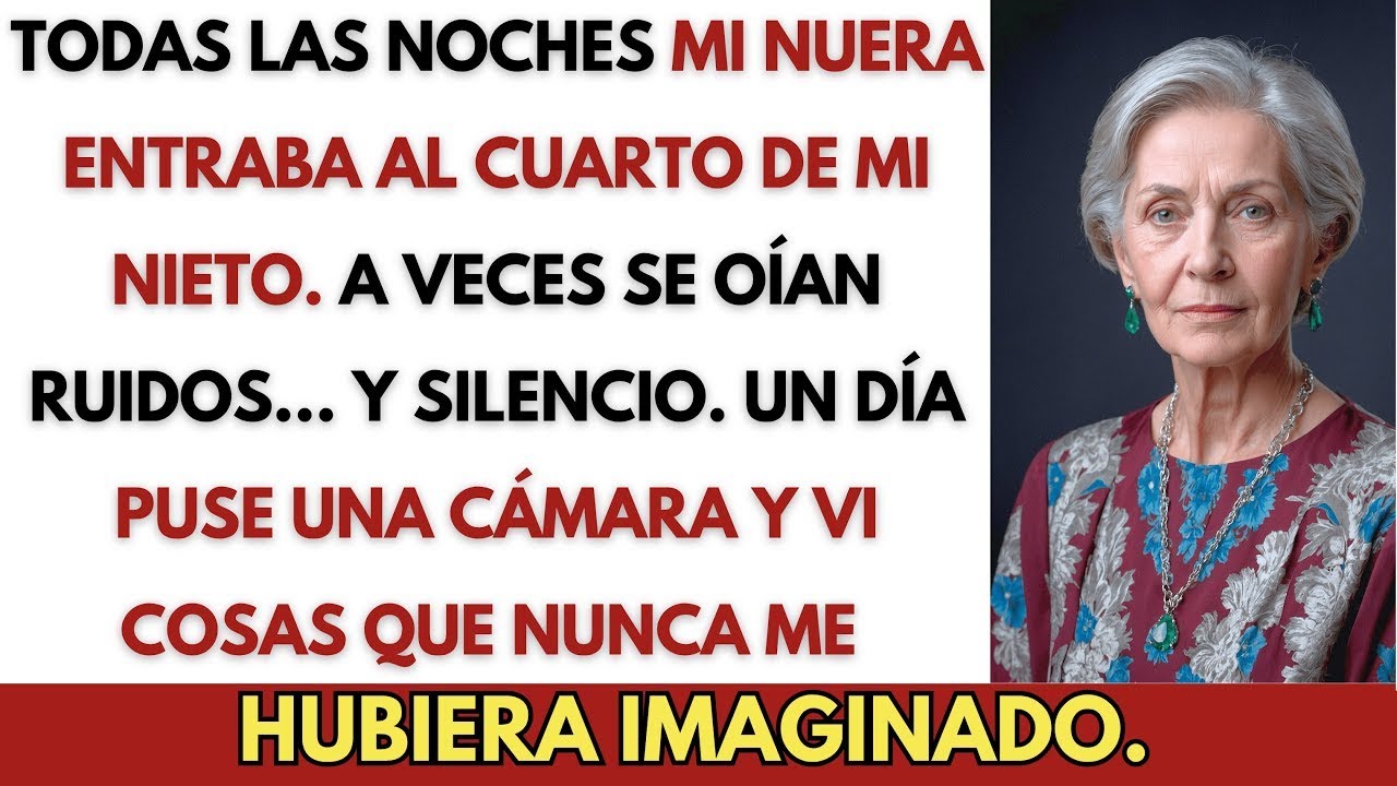 Mi Nuera Entraba a Hurtadillas al Cuarto de Mi Nieto Todas las Noches  Instalé una Cámara