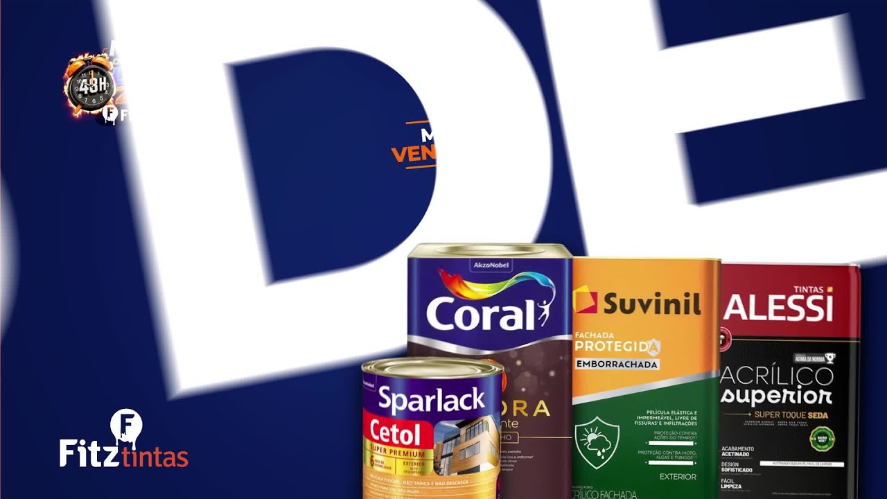 Mega Opera&ccedil;&atilde;o 48 Horas de Lucro Zero Fitz Tintas!