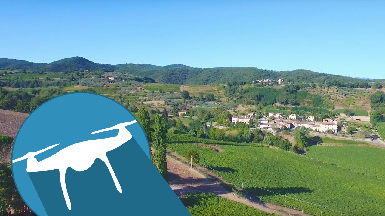 CHIANTI BY DRONE - TUSCANY, ITALIA
