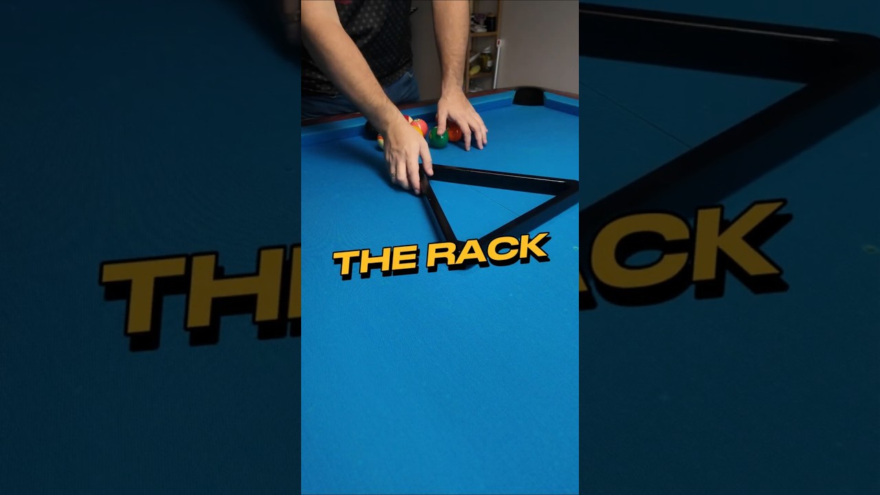 8BALL - HOW TO RACK? #billiards #backtobasics #howyoupool