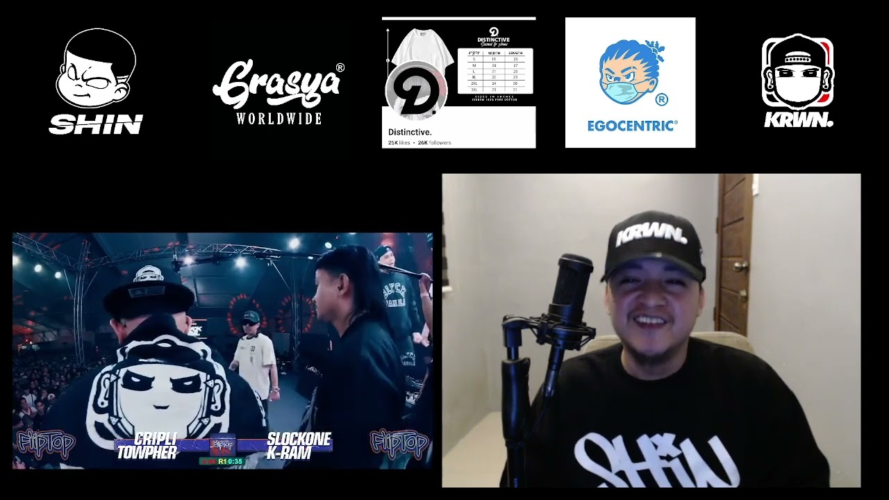 CripLi / Towpher vs K-Ram / SlockOne ( Video Reaction )