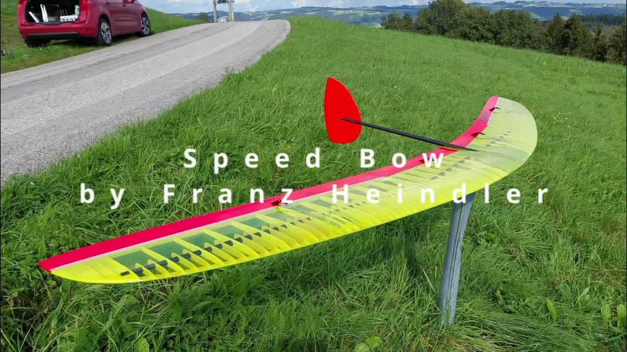 Speed Bow by Franz Heindler - mid-sized flying wing rc plane