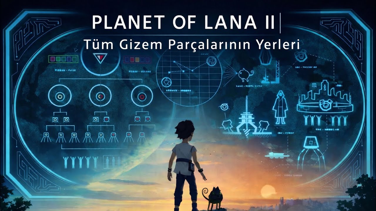 Planet of Lana 2 | Tüm Gizem Parçaları ve Yerleri (Başarım Rehberi)