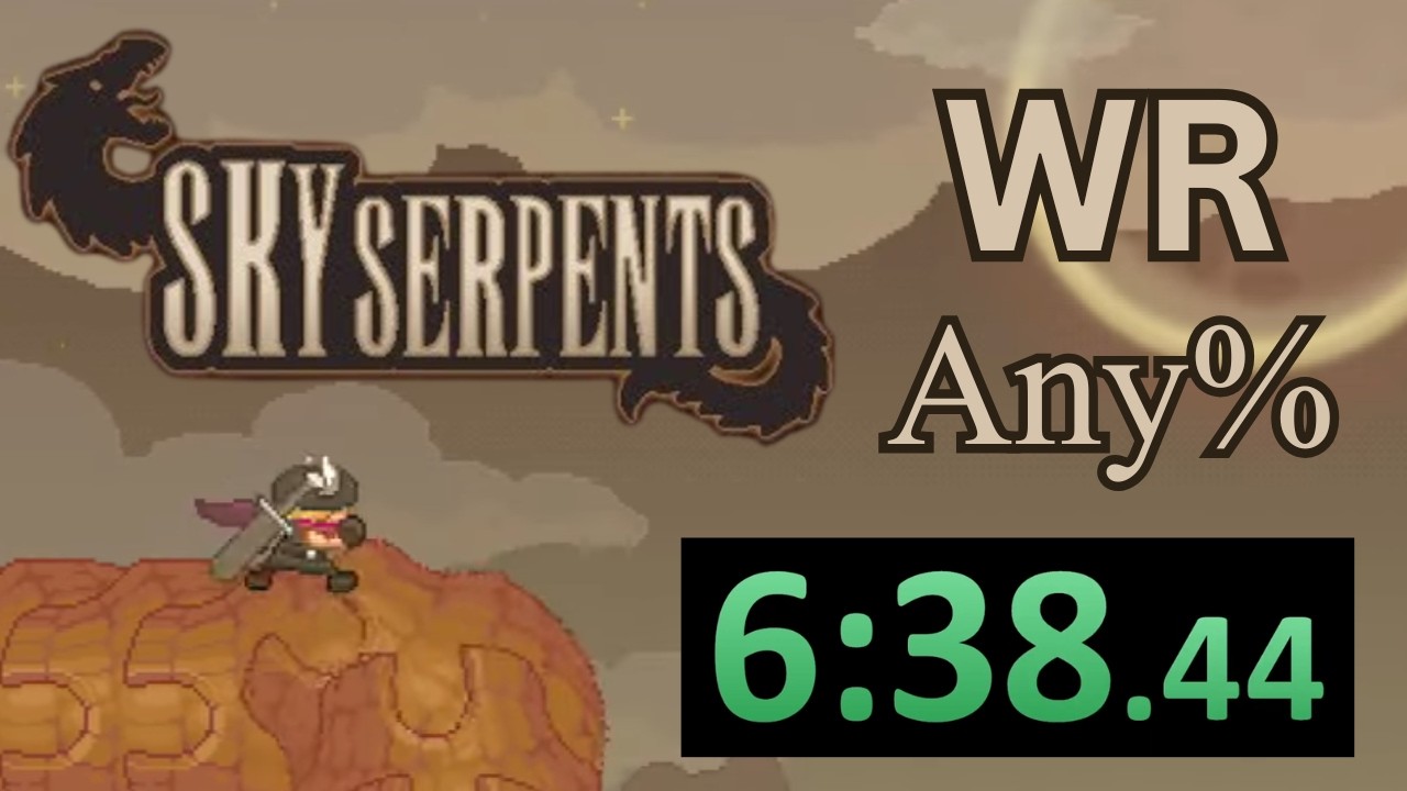 [WR] Nitrome Sky Serpents - Any% Speedrun 6:38