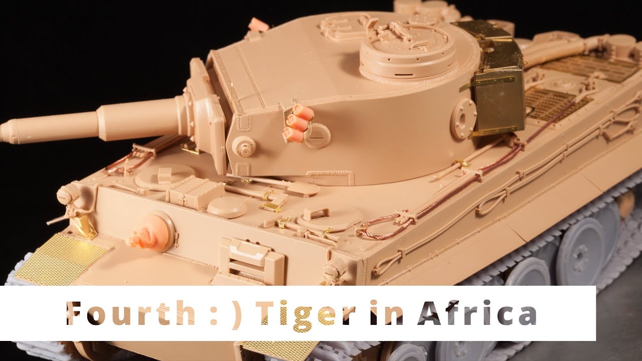 Initial Production Tiger Ausf. H1 - full build | Abt. 501 Africa | 1/35 |  RFM | 3D printed Tracks