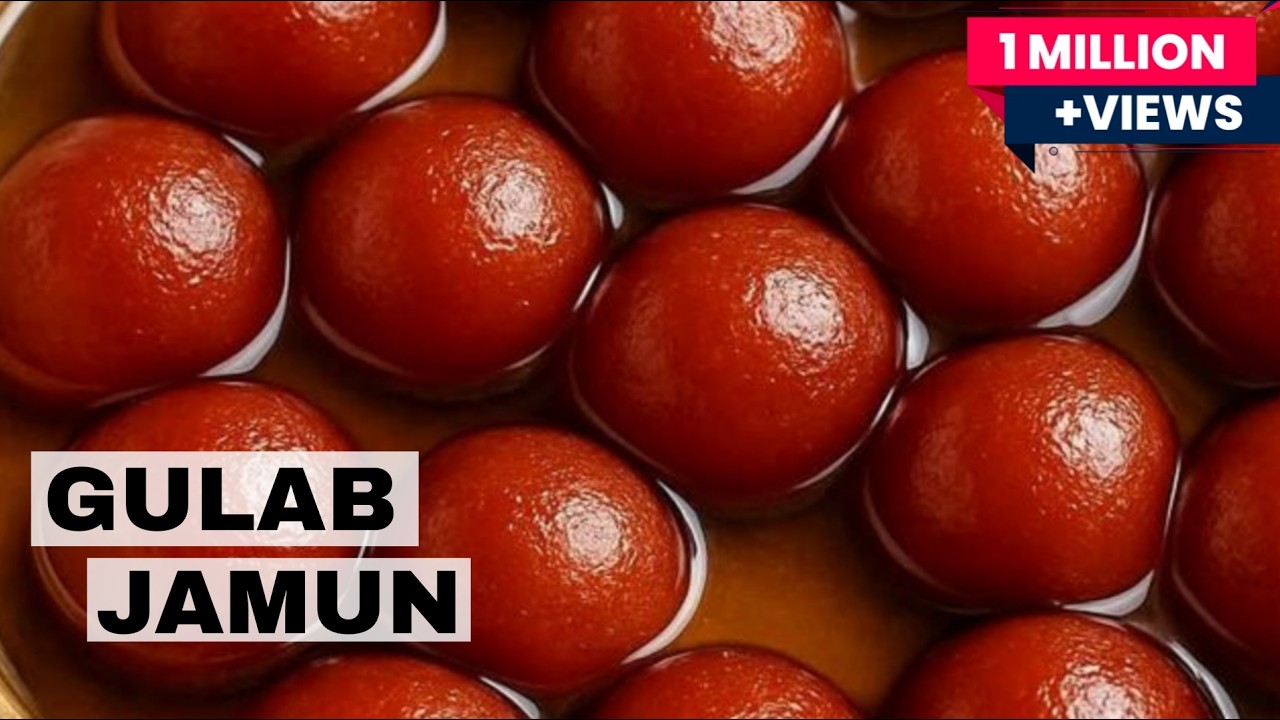 ✅ हलवाई स्टाइल गुलाब जामुन के सीक्रेट 🍯 | Perfect Color & Soft Jamun