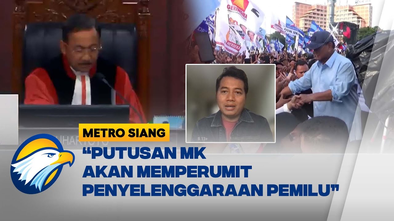 [FULL] Dialog - Putusan MK: Pemilu Nasional Terpisah dengan Pemilu Daerah [Metro Siang]