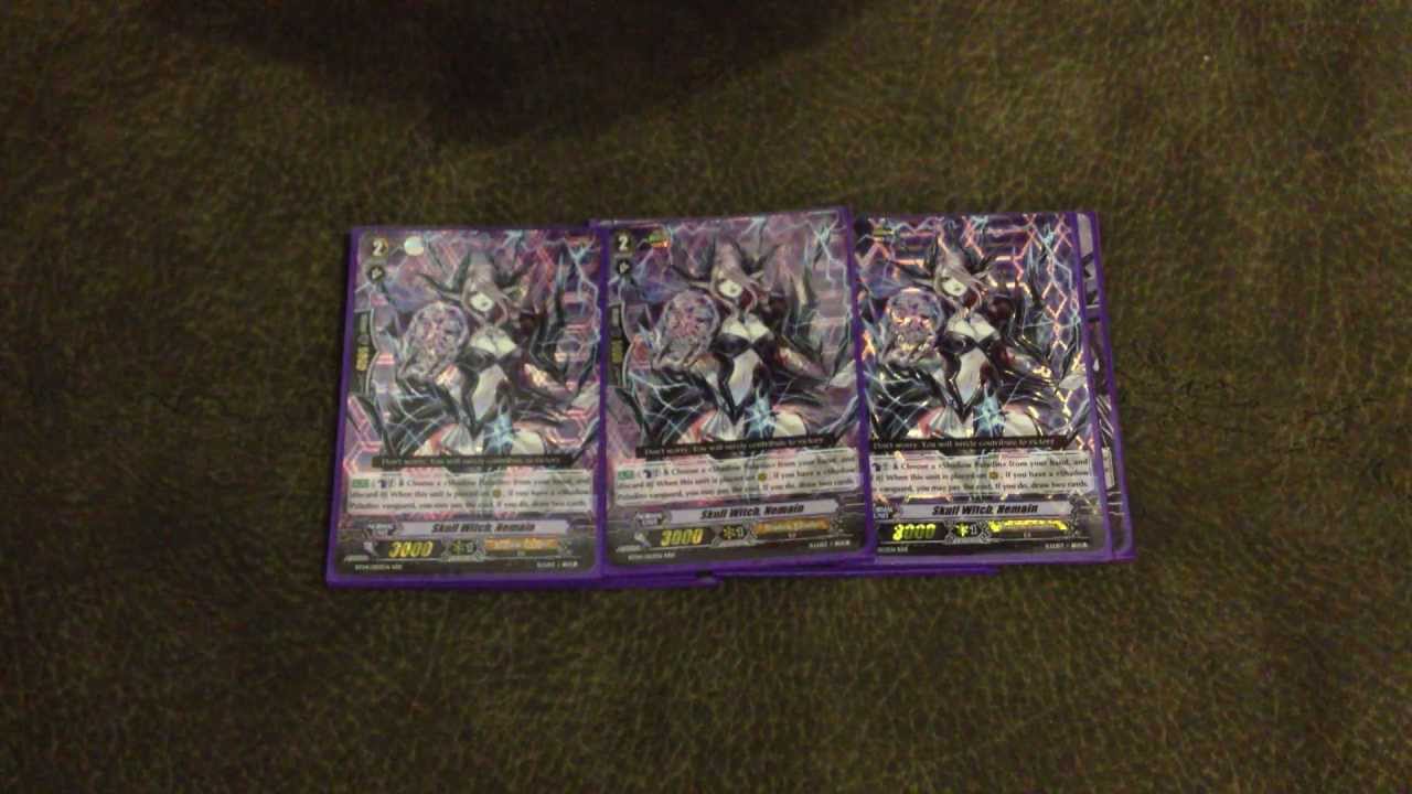 Cardfight! Vanguard Shadow Paladin Deck Profile December 2012