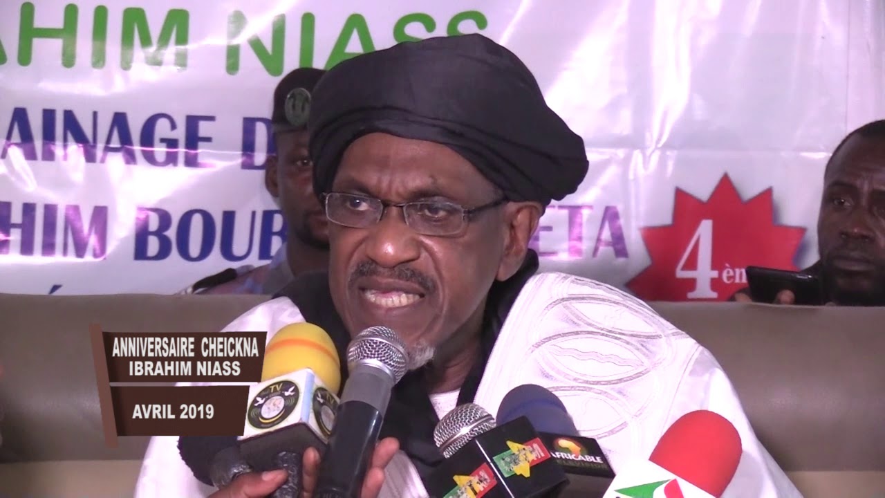 Abdoul Djalil HAIDARA Anniversaire Cheickna Ibrahim NIASS avril 2019