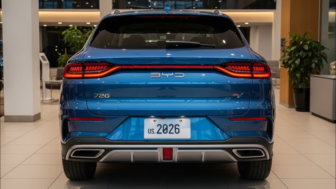 BYD Song Plus 2026  новый гибрид и электрокроссовер будущего!