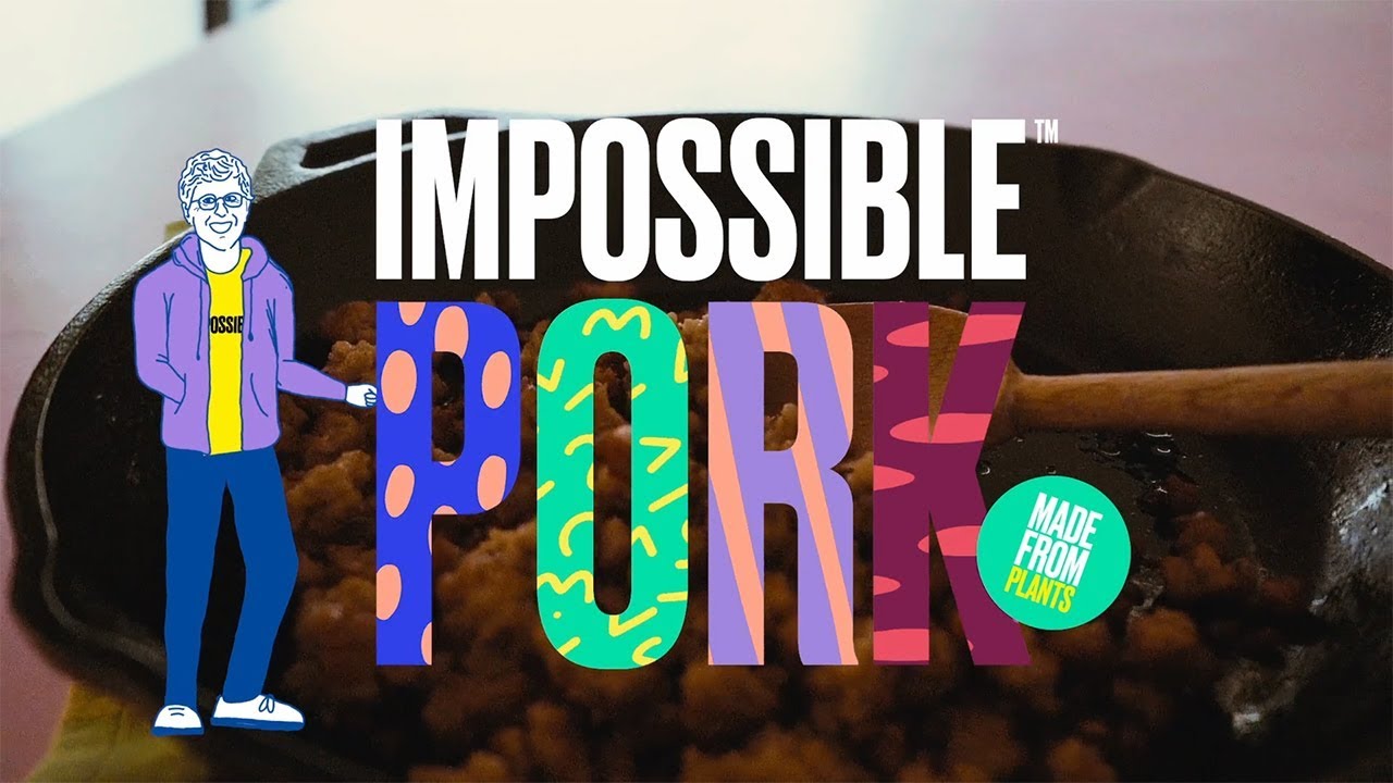 Introducing Impossible&trade; Pork Made from Plants