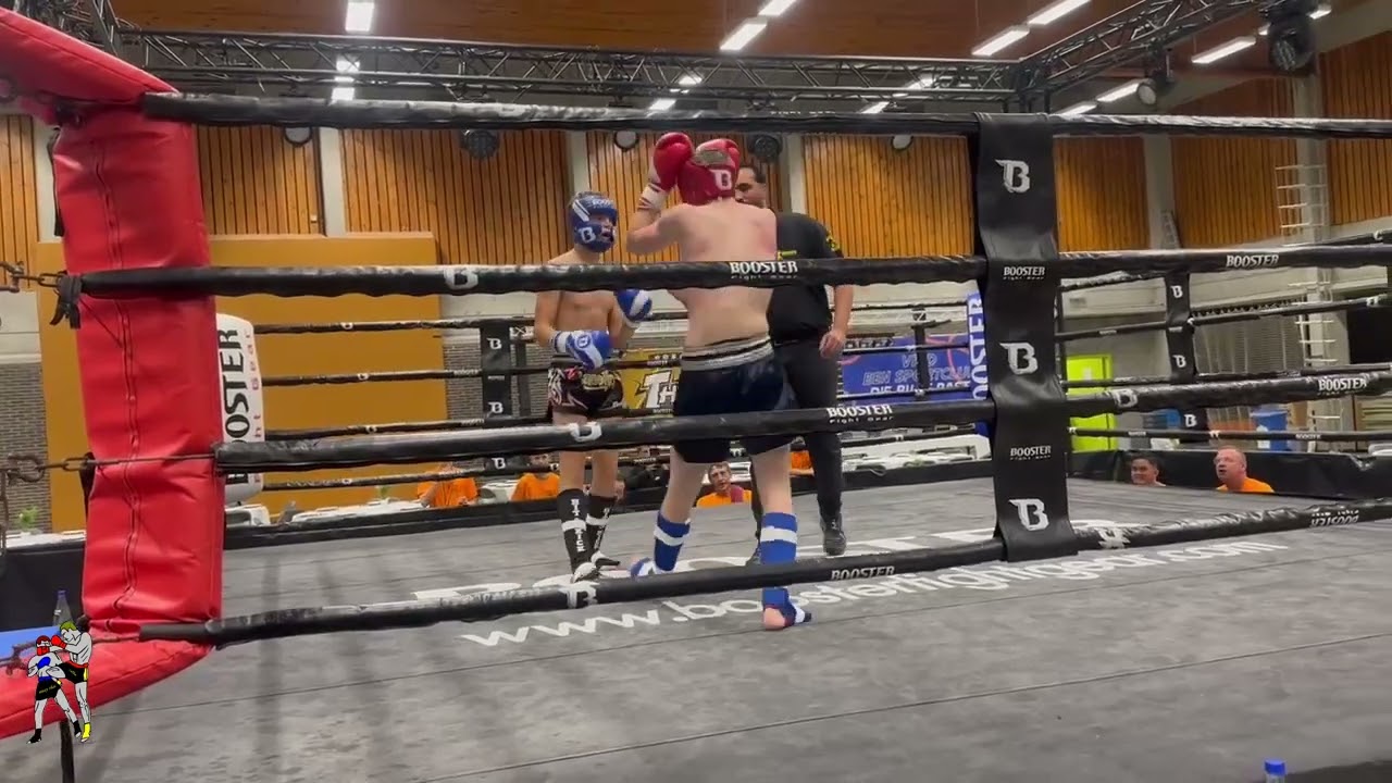 Nyo Stevenheydens (MT Gym Celle) VS Tino Geelen (SHARKS) K 1 Jeugd 62kg 3 x 1.5 min