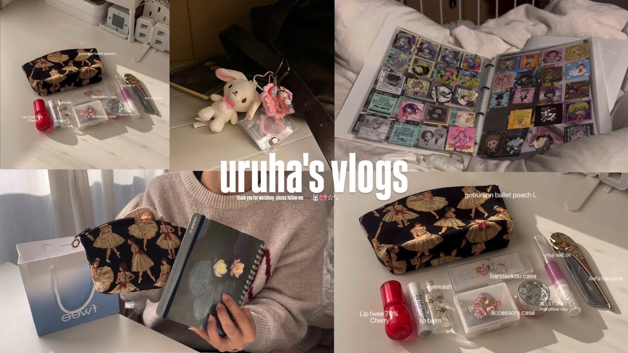 推し活と勉強を両立するオタク大学生の日常📖✨️最近のﾍﾞｽﾄﾊﾞｲ紹介💎💕/ study vlogsᝰ✍🏻