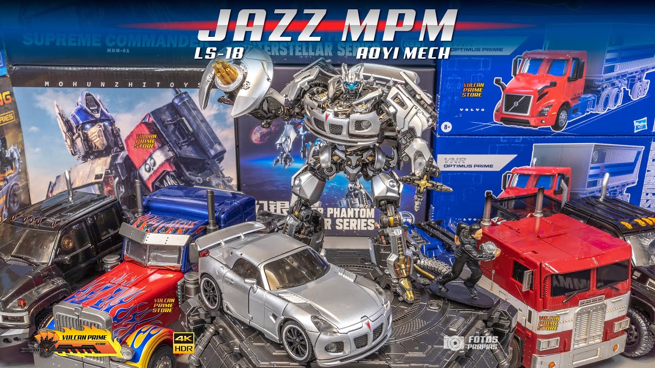 Jazz - Transformers Masterpiece Movie - LS-18 - MPM - En Español - 4K