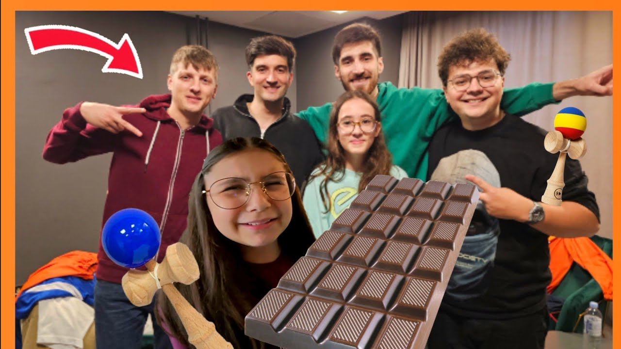 ❌Ne batem la KENDAMA cu băieții de la ORANGE BLUE🤼Vlog de la CONCERT Ciao Patricia