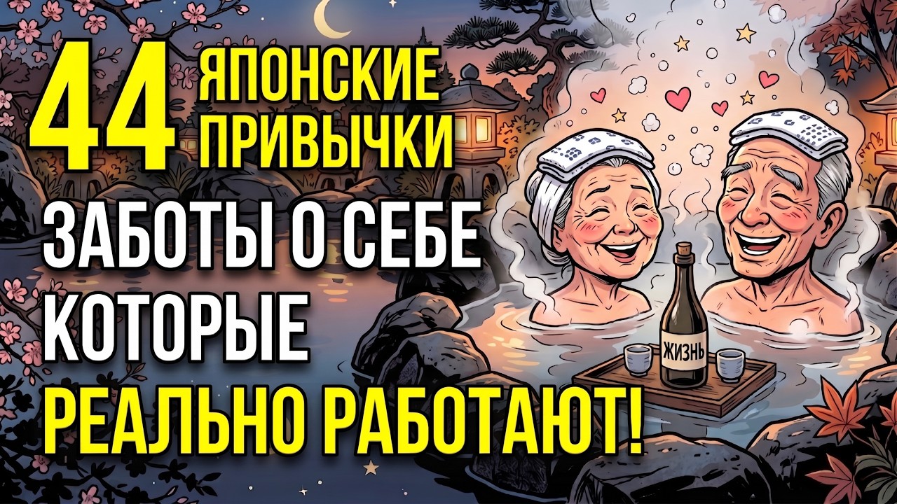 44 японские привычки ДЛЯ ЗДОРОВЬЯ, которые РЕАЛЬНО работают!
