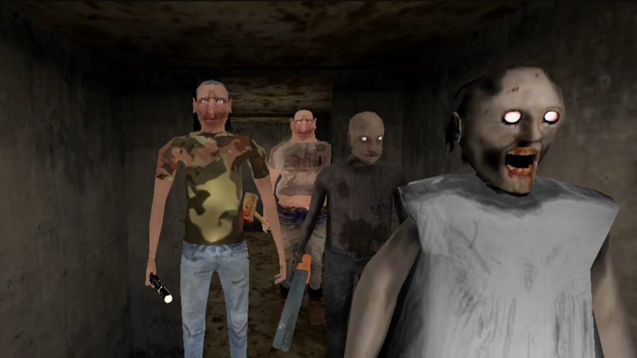 The Twins Remade in Granny 1.8 Chapter One Atmosphere | Sewer Escape | Hard Mode
