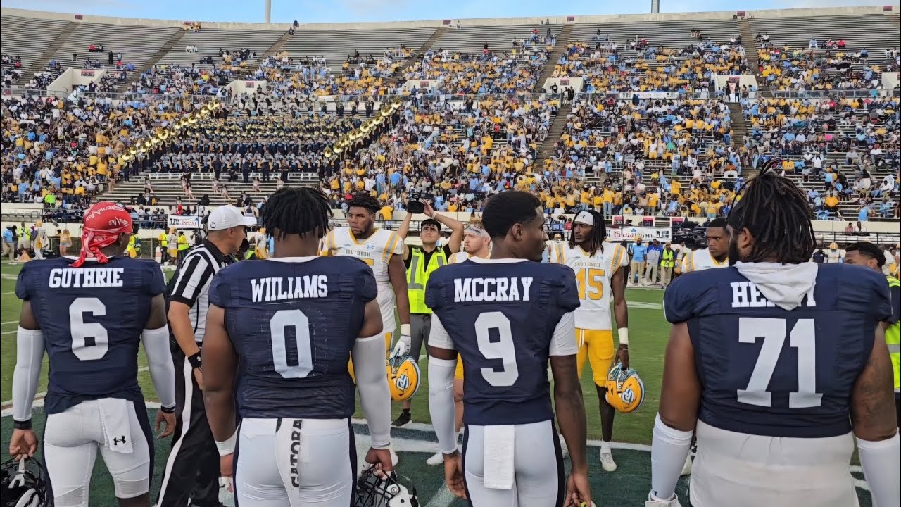 🚨 Jackson State vs Southern (Boombox Classic) | National Anthem + Coin Toss + Teams Take the Field