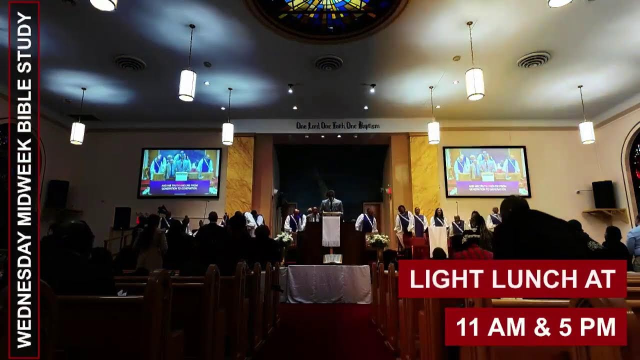 02/18/2026 - WMBC Ash Wednesday Service, REV DR. JOE A BUSH SR.