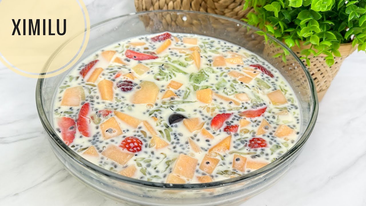 RESEP ES XIMILU SUPER SEGAR COCOK UNTUK TAKJIL BUKA PUASA, RECOMMENDED BANGET YA UNTUK DI REECOK !!!