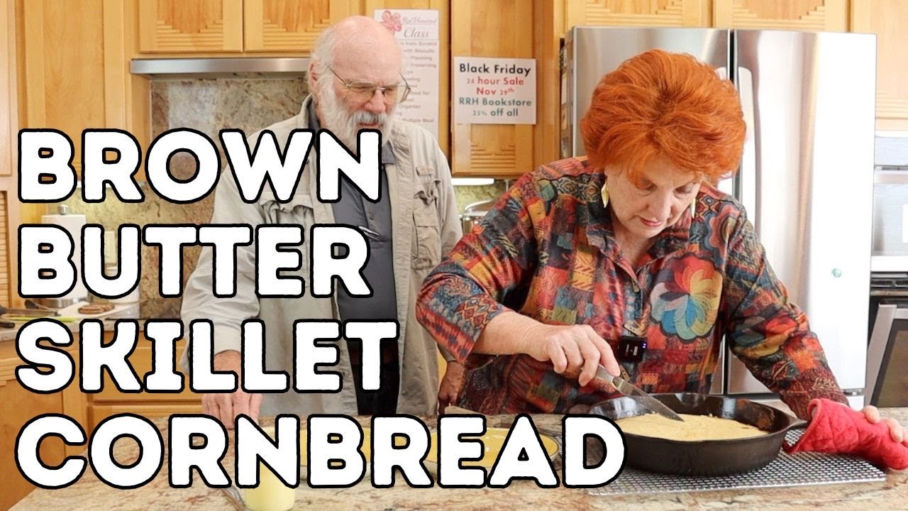 Brown Butter Skillet Cornbread