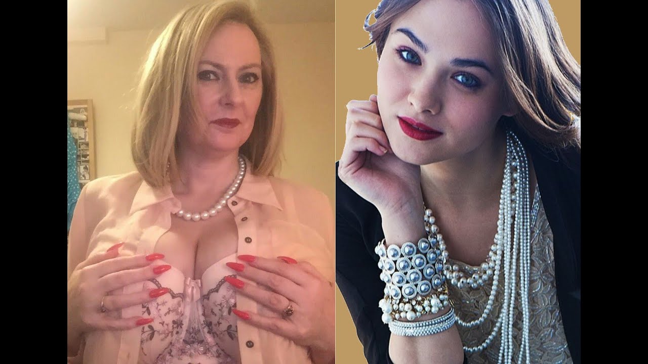 Women in pearls