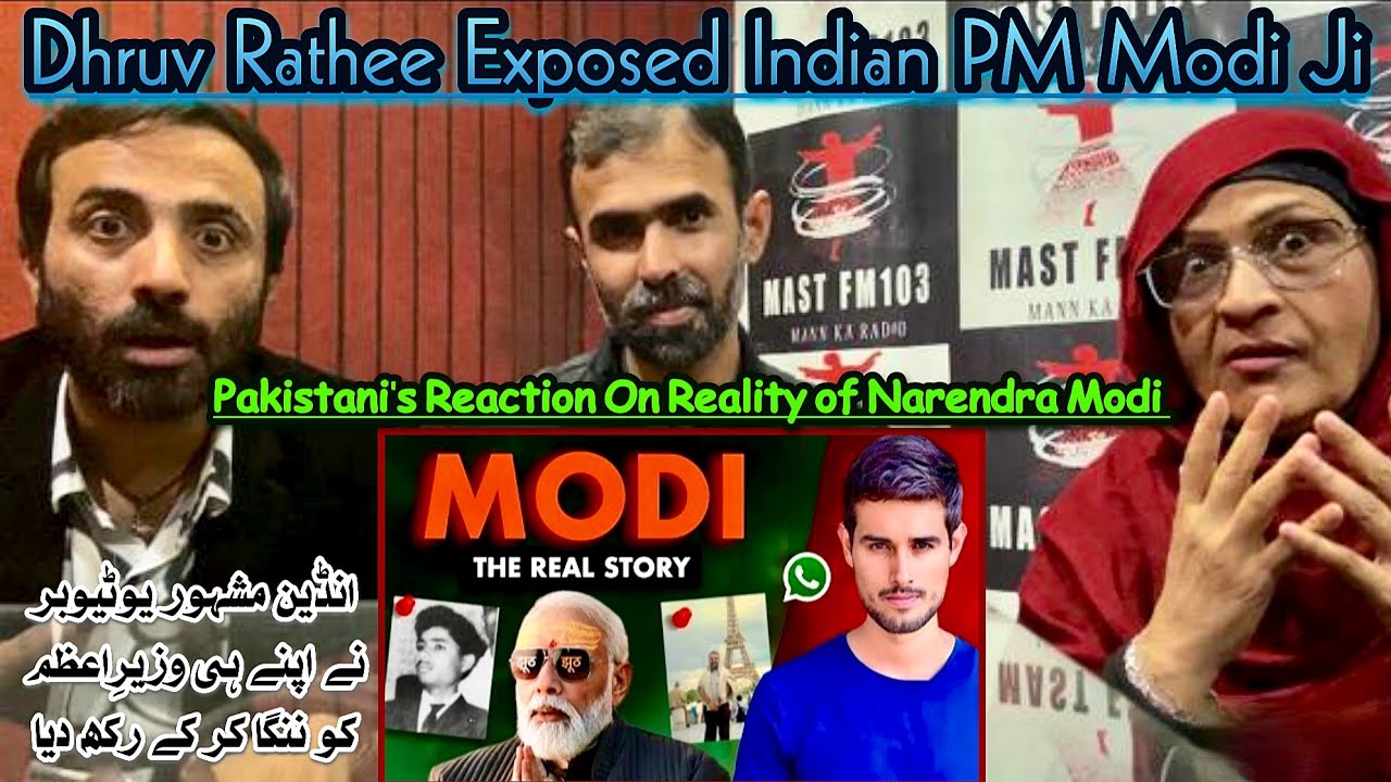 Pakistani Reaction On Dhruv Rathee’s Video ‘Reality of Narendra Modi | Rj Zeeshan Haider 🎙️