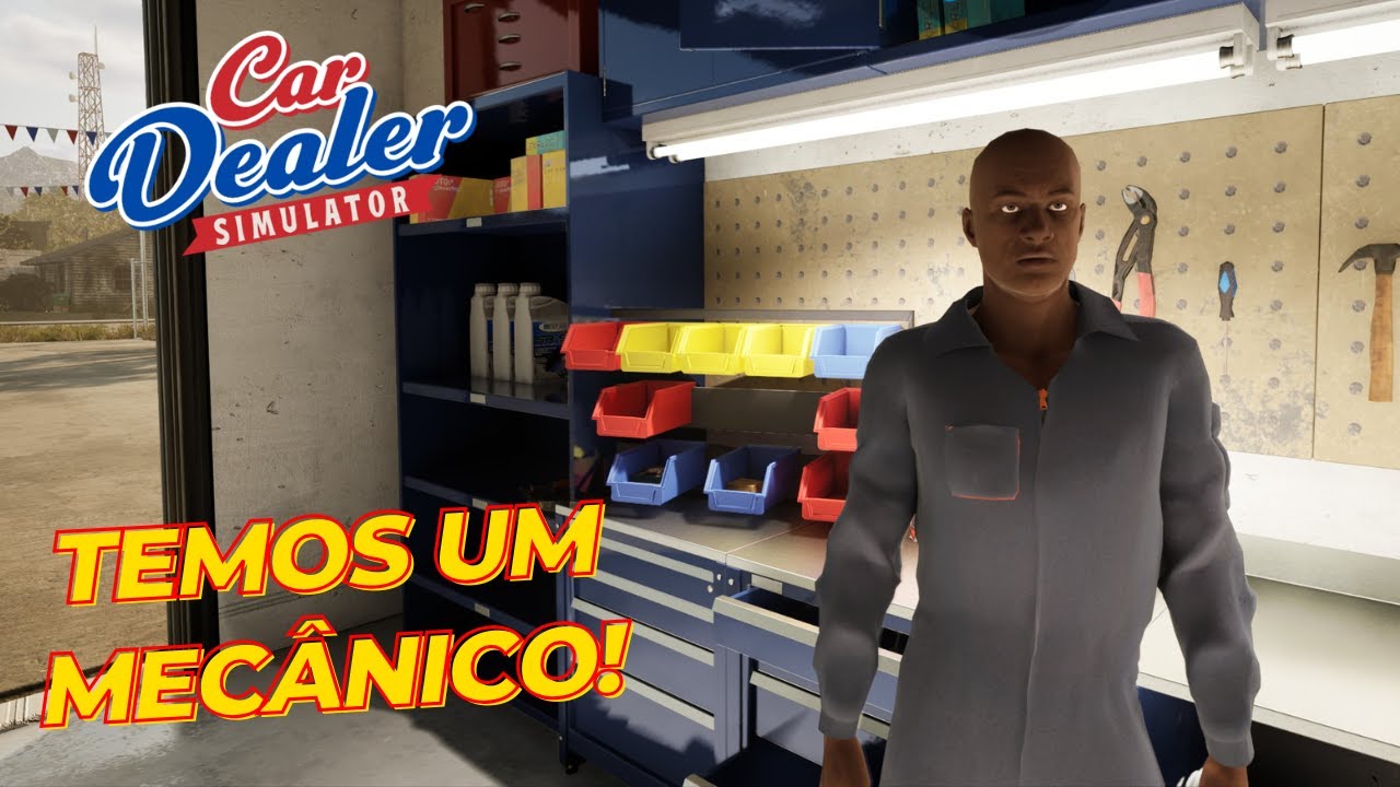 Reformei 7 carros pra fazer o upgrade da mecânica | Car Dealer Simulator