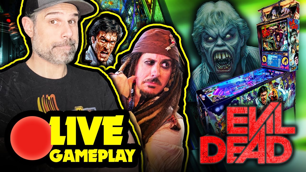Evil Dead Pinball CE - Spooky’s Craziest Game Yet? - Livestream!
